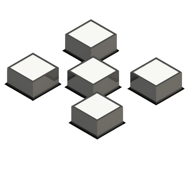 Светильник 100x100