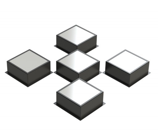 Светильник грильято домино X5 100x100