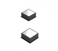 Светильник грильято домино X2 75x75