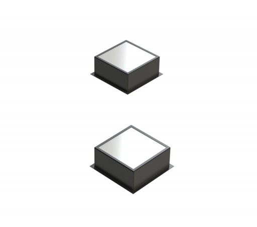 Светильник грильято домино X2 75x75