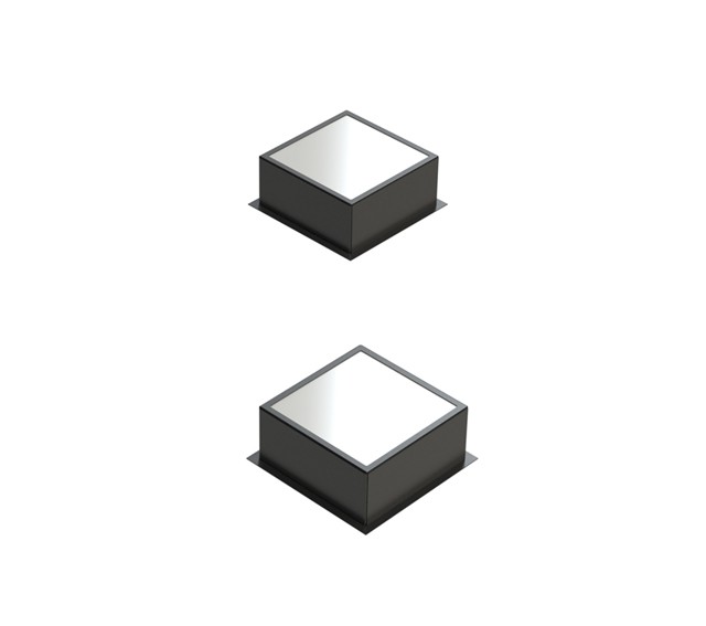 Светильник грильято домино X2 75x75