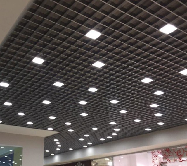 Светильник грильято домино X6 100x100