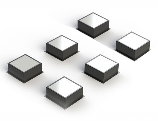 Светильник грильято домино X6 100x100