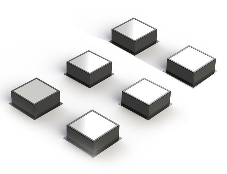 Светильник грильято домино X6 100x100