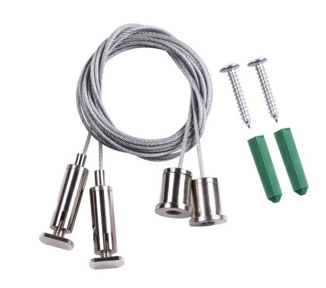 тросовые подвесы для светильников